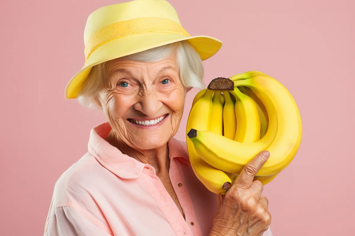 Glückliche Seniorin - Für jedes Alter die richtige Lösung